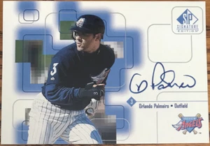 1999 SP Signature Edition Autographs Orlando Palmeiro OP Anaheim Angels - Picture 1 of 2