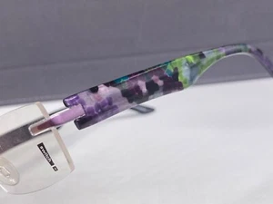 Switch it Brille Damen Lila Grün Eckig Randlos 274 germany - Bild 1 von 13