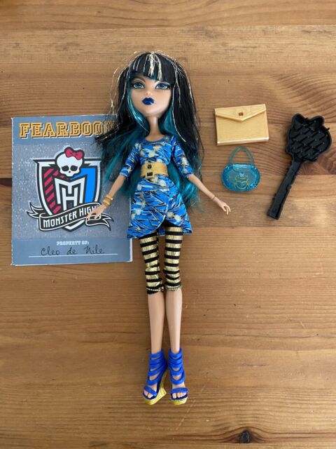 Boneca Monster High Cleo de Nile creepateria nude mattel - Taffy Shop -  Brechó de brinquedos