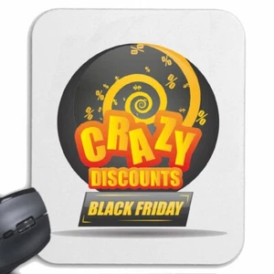 MOUSEPAD (MAUSPAD) CRACY DISCOUNTS BLACK FRIDAY LIFESTYLE FASHION STREET WEAR - Bild 1 von 1