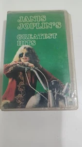 Janis Joplin Greatest Hits RARE orig Cassette tape INDIA indian Clamshell 1996 - Picture 1 of 4