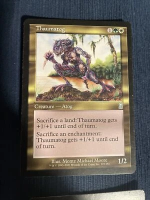 Magic the Gathering - 3x Thaumatog - Odyssey - Image 1 of 4