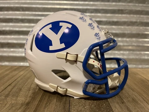 Custom BYU Cougars Speed Mini Helmet Cover