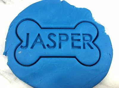 Cortador de galletas de hueso de perro personalizado ¡¡¡ELIGE TU PROPIO TAMAÑO Y NOMBRE!!! Perrito galleta Foto 1 de 4