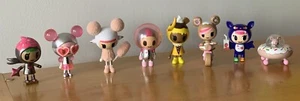 Set of 8 Tokidoki Donutella and Her Sweet Friends Figures includes Lil Vampire - Bild 1 von 10