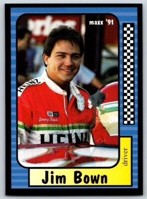 1991 Maxx Update JIM BOWN #57 Osterlund Motor Ventures - FREE Ship! - Image 1 of 2