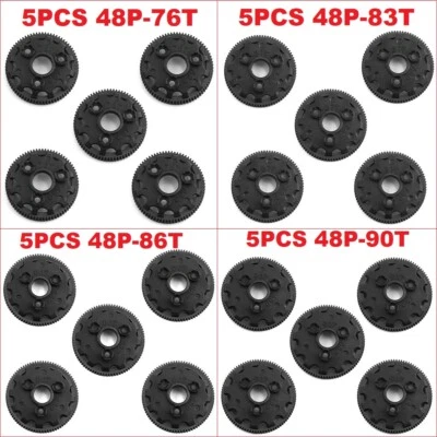 5PCS Traxxas Spur Gear 83T 48P 76T 48P For Slash 2WD Rustler Stampede Bandit VXL - Image 1 of 4