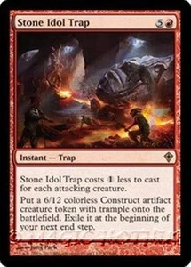 MTG - STONE IDOL TRAP - Worldwake (R) - Picture 1 of 1