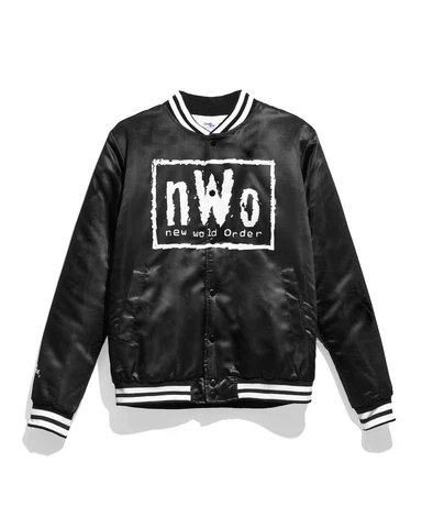 CHALK LINE NWO BLACK SATIN JACKET BRAND NEW WITH TAGS Cover