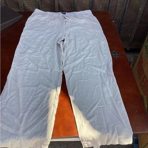 ⚡️Pantalones de lino beige GAP - grandes - Imagen 1 de 3