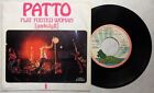 PATTO 'Flat Footed Woman Pt. I / Flat Footed Woman Pt. II' 1972 Spanish 7" vinyl
