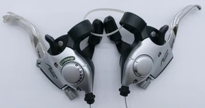 Shimano Acera 8 speed 8x3 v-brake pair left and right ST-EF33-8 - Picture 1 of 10