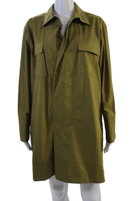 Chaqueta Militar ALC Mujer Cuello Verde 100% Algodón Manga Larga Talla M Foto 1 de 4