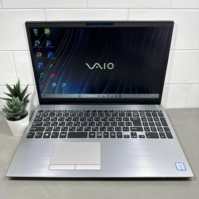 SONY VAIO S15 VJS154 Core i5 9300H 2.4GHz 16GB SSD 500GB HDD 1TB Win 11 Home - Image 1 of 4