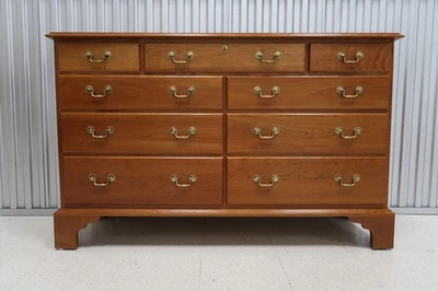 Stickley Cherry Traditional 9 Drawer Dresser - Image 1 of 4