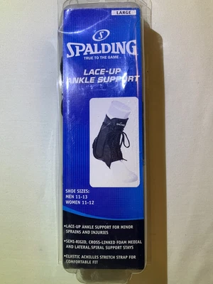 Spalding Ankle Brace Lace-Up Size Large New Men 11-13 Women 11-12 - Image 1 of 4