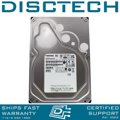 4TB SAS 12Gbps Hard Drive 7.2K 3.5" MG08SDA400A HDD - Image 1 of 3