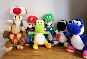 Super Mario Plüschtier Luigi Toad DK Yoshi Spielzeug Kinder Film Kuscheltier NEU - Bild 1 von 24
