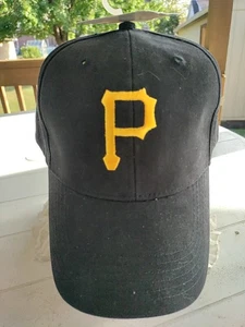 MLB Pittsburgh Pirates Baseballkappe schwarz OSFA gelb NEU Mütze Fan Favorit Baseball - Bild 1 von 11
