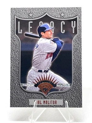 1997 Donruss Leaf Paul Molitor #362 Minnesota Twins HOF - Image 1 of 3