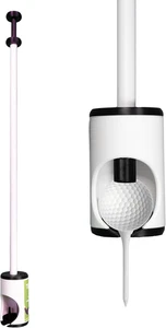 Golf Ball Teeing Device for Seniors with Bending Issues White - Picture 1 of 9