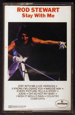 Rod Stewart - Stay With Me - MC Cassette [MCFx11 010] USA - Imagem 1 de 4