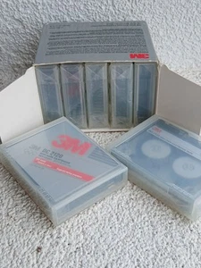 7 X 3M DC 2120 Mini data cartridges (4 Sealed + 4 Unsealed) 120 Mbytes 307.5ft - Afbeelding 1 van 6