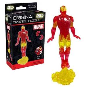 BePuzzled Marvel Iron Man Super Hero Original 3D Crystal Puzzle for Puzzlers ... - Picture 1 of 8