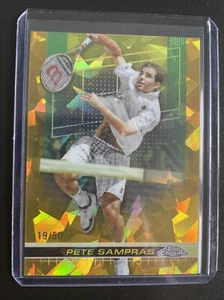 2024 Topps Chrome Sapphire Edition Gold /50 Pete Sampras #180 HOF - Bild 1 von 2