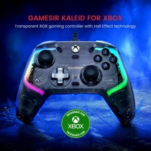 GameSir K1 Kaleid Transparent RGB Xbox Wired Controller - Picture 1 of 17