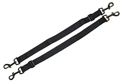 Horse Rug Blanket Replacement Leg Breast Straps x 2 Adjusts 60-100cm Pony BLACK - Image 1 of 3