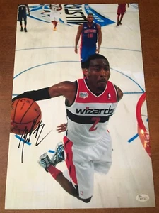 John Wall Signed 11x17 Washington Wizards Photo JSA COA - Picture 1 of 3