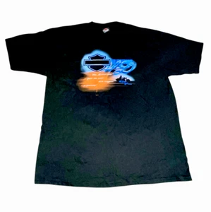 Harley Davidson Herren T-Shirt schwarz ROMA, ITALY Gr. 2XL Vintage 2001 Ride Free - Bild 1 von 9