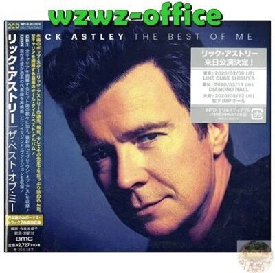 2020 RICK ASTLEY THE BEST OF ME WITH BONUS TRACKS JAPAN 2 CD SET jp Foto 1 de 3
