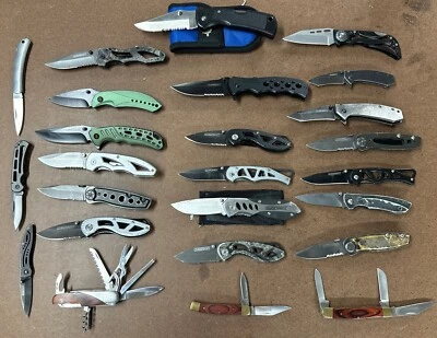 Guidesman Knife Lot / Set Of 25 / No Duplicates - Image 1 of 4