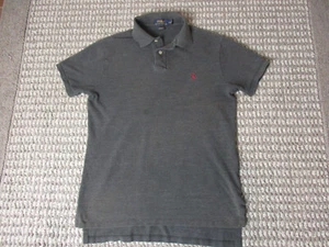Ralph Lauren Polo Herren mittelgrau leicht adrett Designer Pony Freizeit weich - Bild 1 von 17
