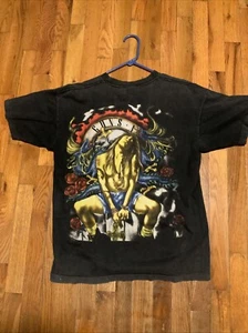 Vintage 90's Guns N Roses Empire Band Shirt Tee Rare All Over Print Size XL, - Picture 1 of 6