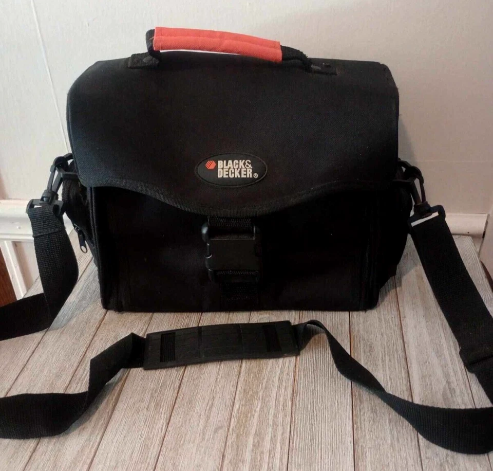BLACK+DECKER Canvas Work Tool Bag With Adjustable Strap  - Image 1 of 4