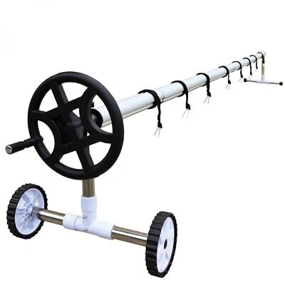 Linxor - Enrouleur de bâche à bulles pour piscine extensible de 1 m à 6 m - Photo 1/4