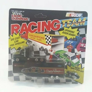 DAVEY ALLISON #28 NASCAR TEAM 1:64 RACING CHAMPIONS TRANSPORTER 1990 MIP - Picture 1 of 2