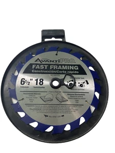 avanti pro 6-1/2 in. x 18-teeth fast framing saw blade avantipro - Picture 1 of 10