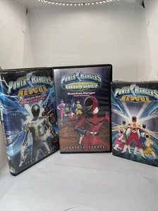 Power Rangers VHS Lot: Light speed, Timeforce, Titanium Ranger 3 Vhs Tapes - Picture 1 of 3