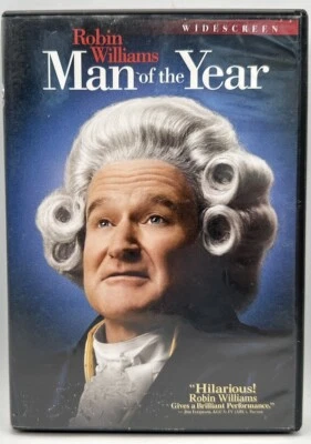 Man Of The Year DVD Widescreen Robin Williams Christopher Walken 2007 - Image 1 of 3