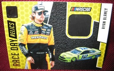 2019 DONRUSS RACE DAY RELIC #RD-RB RYAN BLANEY - Image 1 of 2