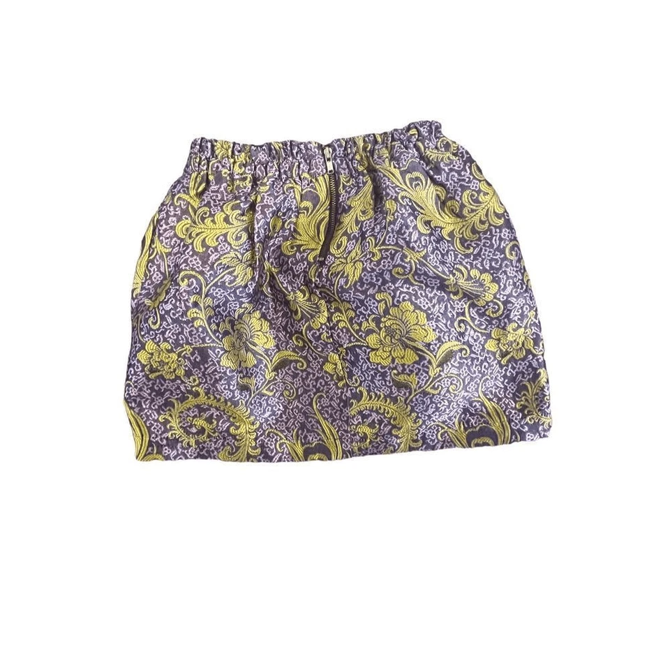Minifalda Peek Gwen tapiz indio brocado dorado rosa rosa talla 6/7 niñas Foto 1 de 4