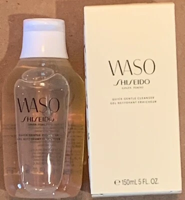 Shiseido WASO Limpador Suave Rápido 5 fl oz/150 mL Novo na Caixa FRETE GRÁTIS! - Imagem 1 de 3