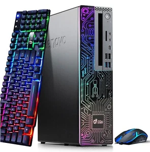 Lenovo Gaming Desktop PC i5-8th 16GB RAM 512GB SSD NVIDIA GTX 1050Ti Windows 11 - Bild 1 von 8