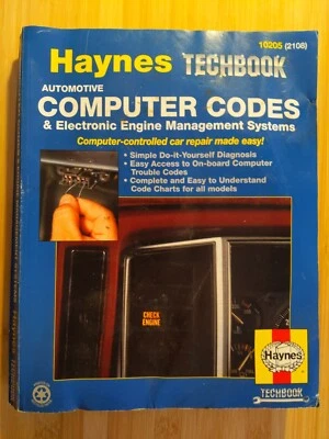 Haynes TechBook Automotive Computer Codes Manual 10205 - Image 1 of 4