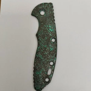 1 pieza. "Escala de mango de fibra de carbono GN & BK Carbiti para Rick Hinderer XM18 3,5""" - Imagen 1 de 1