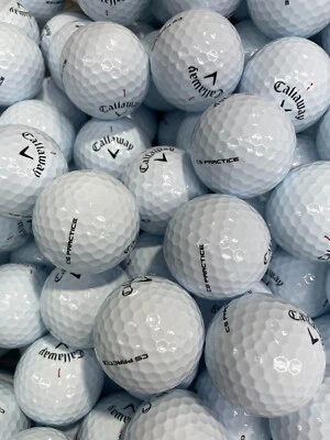 200 bolas blancas de práctica suave cromadas CS totalmente nuevas de la gama Callaway Foto 1 de 3